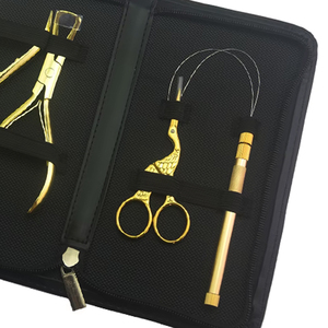Pince à extensions de cheveux de haute qualité pour usage en salon, outils de préhension de précision pour services professionnels d'extensions de cheveux - Product Image 6