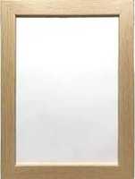 Cadre photo en bois minimaliste et écologique, rectangulaire, horizontal, à fixer au mur, personnalisable, durable