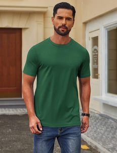 Camiseta Premium para Hombre, Cuello Redondo, Mezcla de Spandex/Algodón, Secado Rápido, Transpirable, Ecológica, Corte Regular, Estampado Digital - Product Image 4