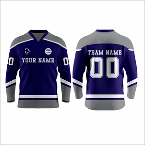 2026 Premium Ice Hockey Jersey Custom Team Uniform Breathable Quick Dry Hockey Sportswear Supplier - Product Image 1