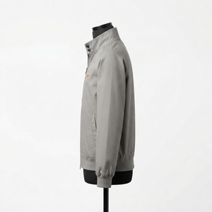 Veste sportive à capuche pour homme, coupe classique, col montant, couleur unie, pour l'hiver - Product Image 3