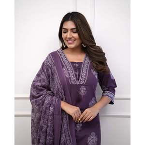 Designer Beautiful Party Wear Ensemble haut-bas et Dupatta Taille XL - Product Image 4