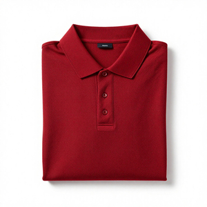 Chemises pour hommes sur mesure de haute qualité OEM/ODM, 100% coton, col montant, polos pour hommes, t-shirt polo pour hommes, polo de golf pour hommes - Product Image 4