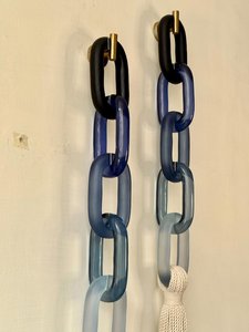 Eslabones de Cadena de Resina Transparentes de Gran Tamaño y Coloridos para Decoración de Paredes, Proyectos de Bricolaje, Separadores de Habitaciones y Accesorios para Cortinas - Product Image 5