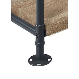 Libreria con finitura Brantley rovere e sabbia nera - Product Image 2