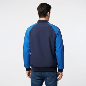 Chaqueta Bomber Varsity Formal para Hombre, Gruesa, Invernal, Ecológica, Transpirable, con Logotipo Frontal - Product Image 2