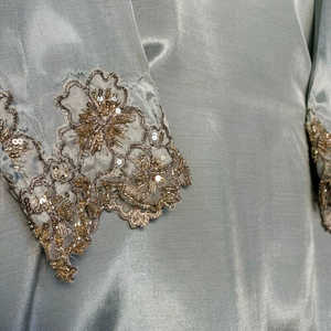 Conjunto de ropa de fiesta de diseñador para mujer, parte superior inferior y Dupatta, elegante y elegante - Product Image 4