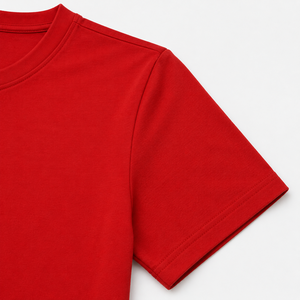 <b>Red</b> Short Sleeve Front Print T-Shirt Last Fuel Sunset Outback Road Service Desert Retro Design Crew Neck Men's 100% Cotton - Product Image 4
