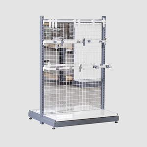 Étagère de présentation double face à grille ADONG pour supermarché, magasin d'électroménager, fabricant OEM Vietnamien ADONG A10 - Product Image 1