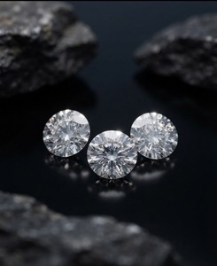Diamante Suelto Certificado IGI, Corte Brillante Redondo Natural de 0.40ct, Color F, Claridad SI1, para Joyería al por Mayor, Surat - Product Image 1