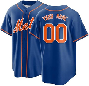 เสื้อเบสบอลแบบสวมใส่สบาย ระบายอากาศได้ดี พิมพ์ลายแบบซับลิเมชั่นตามสั่ง สำหรับผู้ใหญ่ ทรงโอเวอร์ไซส์ แขนสั้น - Product Image 5