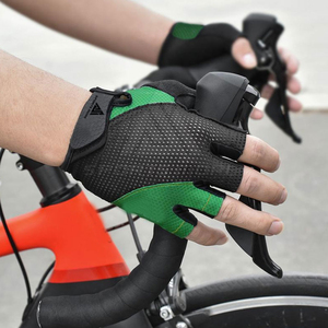 Half Finger Sports Best Selling Cycling Gloves Classic Style Cheapest Rates Comfortable Fitted Cycle Sports Racing Mitts - Product Image 5