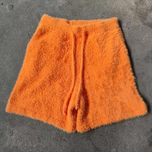 Shorts en mohair personnalisés pour hommes, shorts décontractés pour la détente, production au prix d'usine - Product Image 1