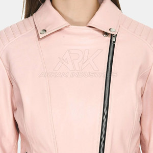 2026 New Style <b>Light</b> <b>Weight</b> Windproof Women Clothing Custom Popular High Quality Women Leather <b>Jackets</b> - Product Image 5