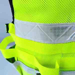 Chaleco de Seguridad Reflectante de Alta Visibilidad Unisex, Ropa de Trabajo Transpirable, Ligera y Duradera - Product Image 2