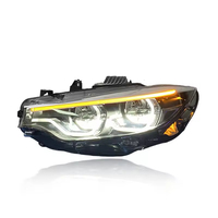 JY para BMW Serie 4 F32 Faro Delantero F36 F80 LED Blanco-Amarillo 6000K Luces de Circulación Diurna Versión V2 Plug and Play