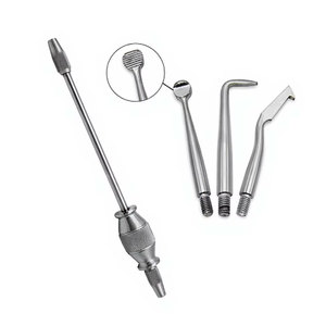 Manual Crown Remover Set with <b>3</b> Interchangeable Tips Orthodontic Dental Surgical Instruments Premium Stainless Steel - Product Image 1