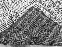 Tapis en peluche tuftés à la main, plats et à poils longs |   Tapis décoratifs élégants pour salon, chambre, salle à manger et entrée