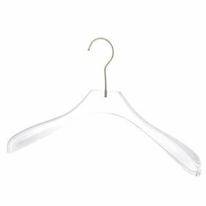 Transparent Acrylic Crystal Clothes Hanger Sleek and Durable Design for Displaying Garments in Retail Stores Closets Exhibitions - Product Image 5