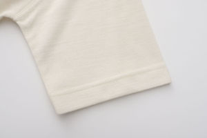 OEM Custom <b>Mens</b> Long Sleeve Merino Wool Soft O Neck T Shirt Premium Casual Knitwear - Product Image 4