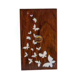 AYAANS Rosewood wooden Hand Carved Wooden Hot Selling cremation Urn <b>Box</b> for Adult Ashes Wholesale Cremation Urns (6X6X11)IN - Product Image 4