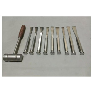 Osteotome, ciseau à os, manche en fibre, instrument chirurgical orthopédique, outil de coupe osseuse de précision, réutilisable, qualité médicale - Product Image 5