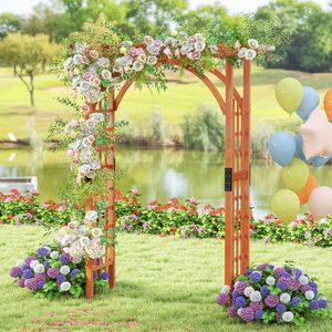 Arco da Giardino 1 Pezzo, Pergola Elegante per Matrimoni all'Aperto, Decorazione Nuziale per Piante Rampicanti, Arco Nuziale di Qualità Premium - Product Image 5