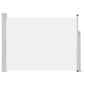Auvent latéral rétractable en polyester crème 39,4 x 196,9 pouces - Product Image 2