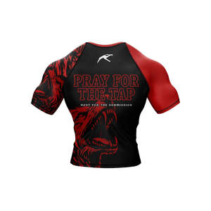 Custom Men's Rash Guard Surfing Clothes UV Sun Protection <b>Long</b> <b>Sleeve</b> Compression Shirts Suits Mesh Quick Dry Compression Shirt - Product Image 4