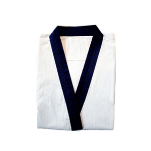 Kimono de Jiu-Jitsu Brésilien 100% Coton Respirant 480g Blanc avec Ceinture Noire Coupe Ample Unisexe Adulte Tenue d'Arts Martiaux - Product Image 5