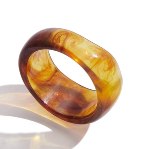 <b>Indian</b> Supplier's New Collection Modern Resin <b>Bangle</b> Women Party Wedding Jewelry Romantic Customized Color Size - Product Image 3