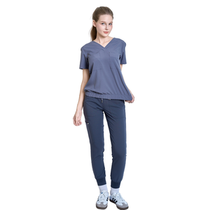 Meilleures ventes : ensemble uniforme médical de style nouveau, pantalon cargo et veste, pour médecins/infirmières. - Product Image 1