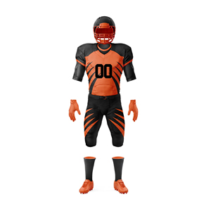 Jersey de Fútbol Americano de Compresión con Diseño Personalizado a Precio Accesible, OEM, 100% Poliéster, Secado Rápido, Transpirable, Uniforme de Fútbol Americano - Product Image 4
