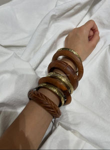 Brazaletes de Moda en Oferta, Joyería para Mujeres y Niñas, Acabado Liso, Ajuste Cómodo, Estilo Bohemio y Étnico de Moda - Product Image 3