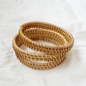 Pulseras de ratán con diseño vintage, brazalete llamativo, gran oferta, esencial para la moda femenina - Product Image 5