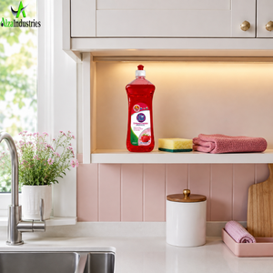 Liquide vaisselle pour la cuisine |   Détergent à la fraise pour la vaisselle, dégraissant haute mousse pour assiettes, ustensiles et batterie de cuisine, 250 ml, en vrac - Product Image 3