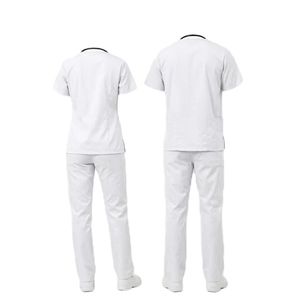 2026 Hot Sale Comfortable Polyester Spandex High Quality Customizable Hospital <b>Scrub</b> <b>Sets</b> for Men Women Nursing Use OEM Service - Product Image 2