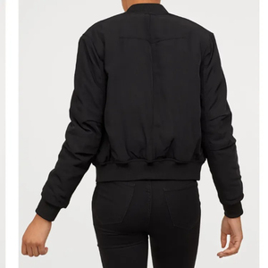 Chaqueta de Piloto Tipo Bomber para Hombre, Chaqueta Bomber de Piel de Oveja Genuina para Hombre, Venta al por Mayor, Nuevo Diseño, Color Personalizado - Product Image 4