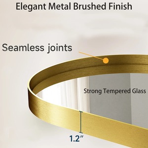 Elegant Window Shape Mirror Ideal For Restaurant Washrooms And Hotel Rooms Adds Clean And Contemporary Decor From India - Product Image 2