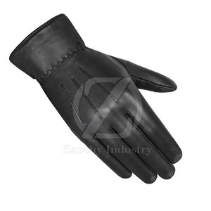Gants de conduite en cuir de qualité supérieure, vente en gros, avec sangle de poignet réglable, antidérapants, utilisables en toutes saisons, couleurs personnalisables, emballage - Product Image 3