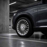 Rines de Aleación para Automóvil de 21, 22 y 23 Pulgadas, 5x112, Completamente Pulidos, en Oferta, Rines Forjados Multirradio para Lamborghini Temerario Maybach GLS