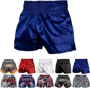 กางเกงชกมวย MMA คุณภาพสูงสำหรับผู้ชาย อุปกรณ์ศิลปะการต่อสู้แบบเตะ - Product Image 1