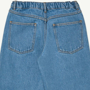 Pantalones Vaqueros Estilo Urbano para Niños, Diseño Streetwear, Cómodos y Flexibles, con Logo, Look Casual - Product Image 6