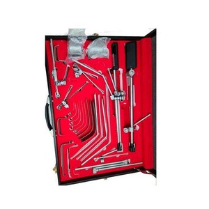 Juego de Instrumentos Quirúrgicos de Acero Inoxidable Alemán, Bandeja para Instrumentos, Herramientas Reutilizables Manuales, Certificación CE, Cirugía General, Quirófano de Hospital - Product Image 2