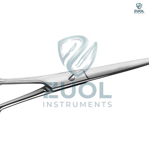 Tijeras de Corte de Pelo de Acero Inoxidable 440c, Hoja Recta Manual de Precisión para Corte de Pelo de Zoul - Product Image 5
