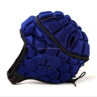 Casque de rugby Softshell avec fermeture à cliquet réglable, confortable, en EVA, pour le rugby, le football américain, protection antichoc, pour l'autisme