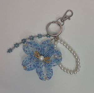 Classic Style Embroidery Beaded Eco-Friendly Customized Handcrafted Decorative Keychain Boho <b>Bag</b> <b>Charm</b> Accessory - Product Image 2