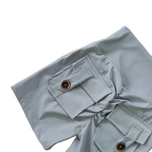 กางเกงขาสั้นเล่นโยคะและฟิตเนสของผู้หญิงแบบไร้ตะเข็บมีกระเป๋ากางเกงขาสั้นเล่นกีฬาแนวสะโพกสีพีชเอวสูงเปลือยสำหรับออกกำลังกายในยิม - Product Image 6