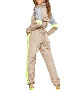 Survêtement coupe-vent pour femme en nylon, tenue de sport décontractée, survêtement mode grande taille pour femme, doublure personnalisée 2026 - Product Image 4