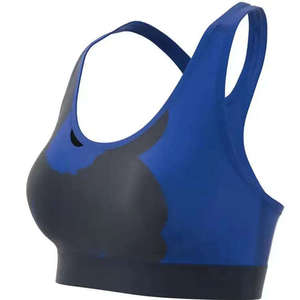 Soutien-gorge de sport pour femme en gros, maintien élevé, polyester élasthanne, bretelles croisées, sans couture, durable, séchage rapide, pour la course, la gym et le fitness, fermeture avant - Product Image 3